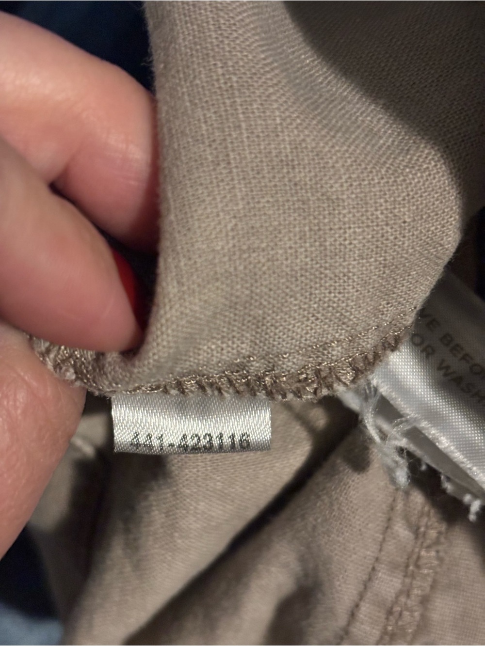 LOFT Taupe Ruffle-Front Jacket - Picture 5 of 5